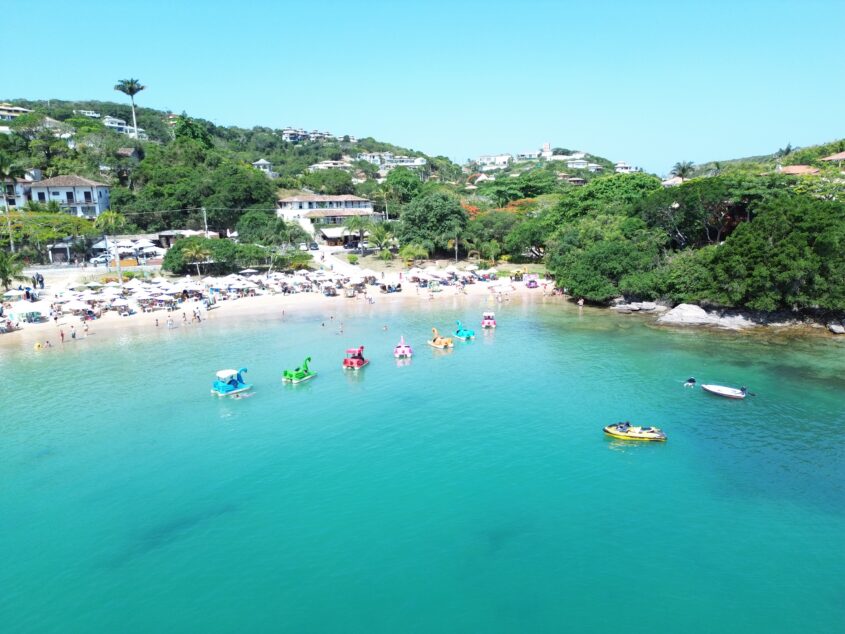 Uma das praias mais deliciosas de Búzios