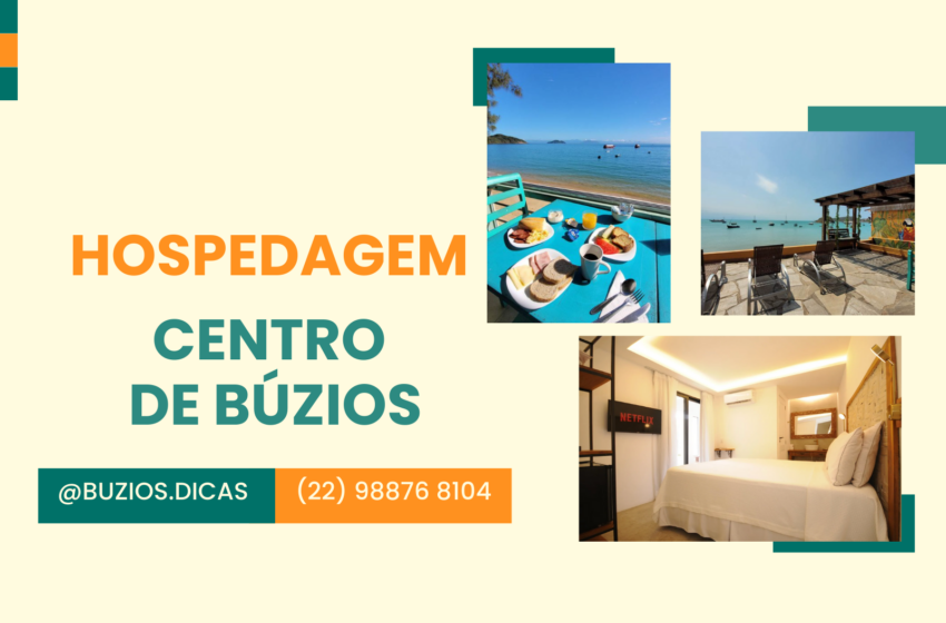 Hospedagens no Centro de Buzios